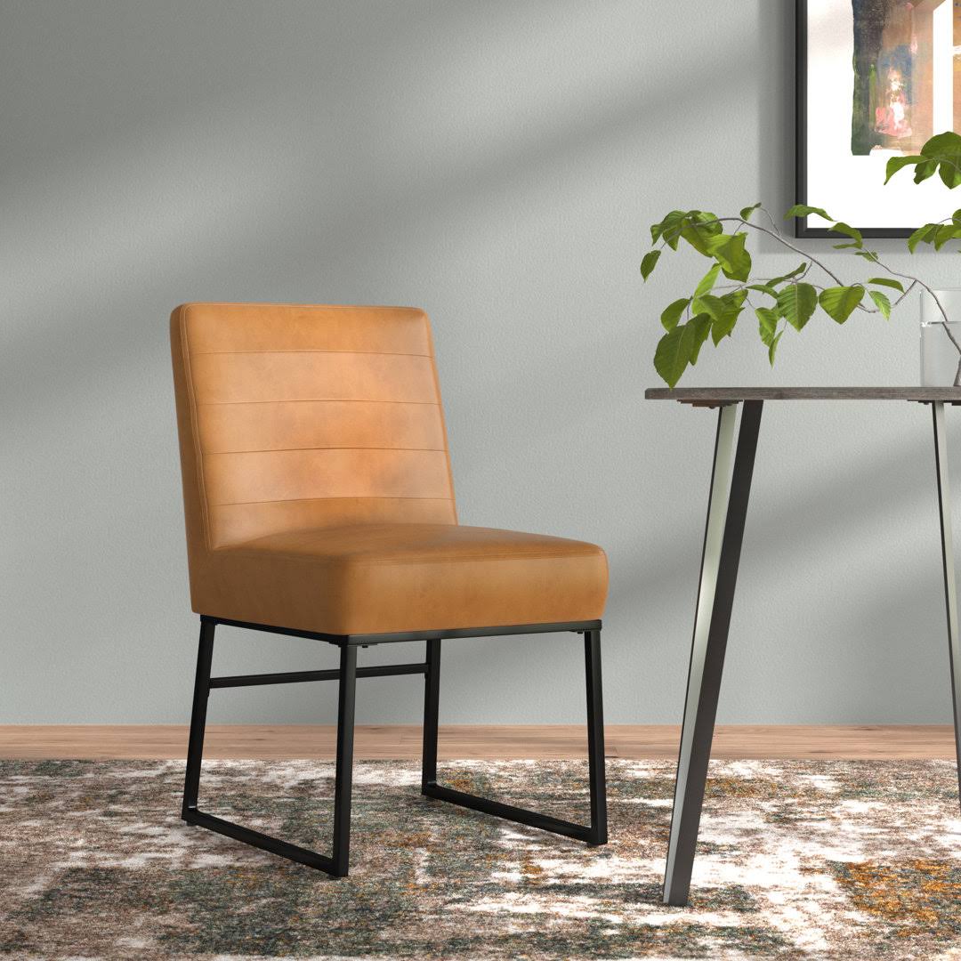 ® Oller Channeled Metal Dining Chair