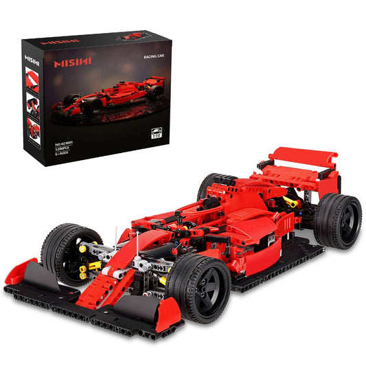 1100pcs Technik Building Blocks Racing Car Formula F1 Model1:10 Moc Creative Building Block Sports Car