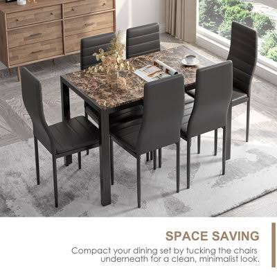 1 6 Person Dining Set
